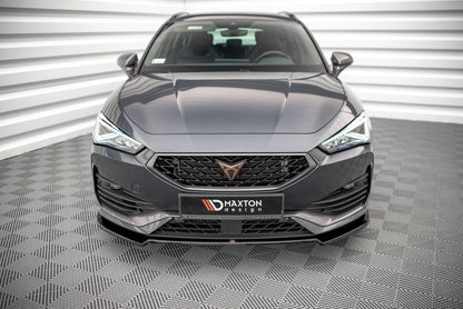 Front Ansatz V.2 für Cupra Leon Mk1 schwarz Hochglanz