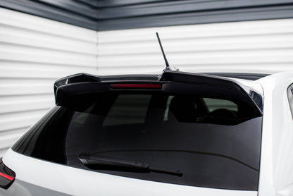 Spoiler CAP 3D für VW Polo GTI Mk6  schwarz Hochglanz