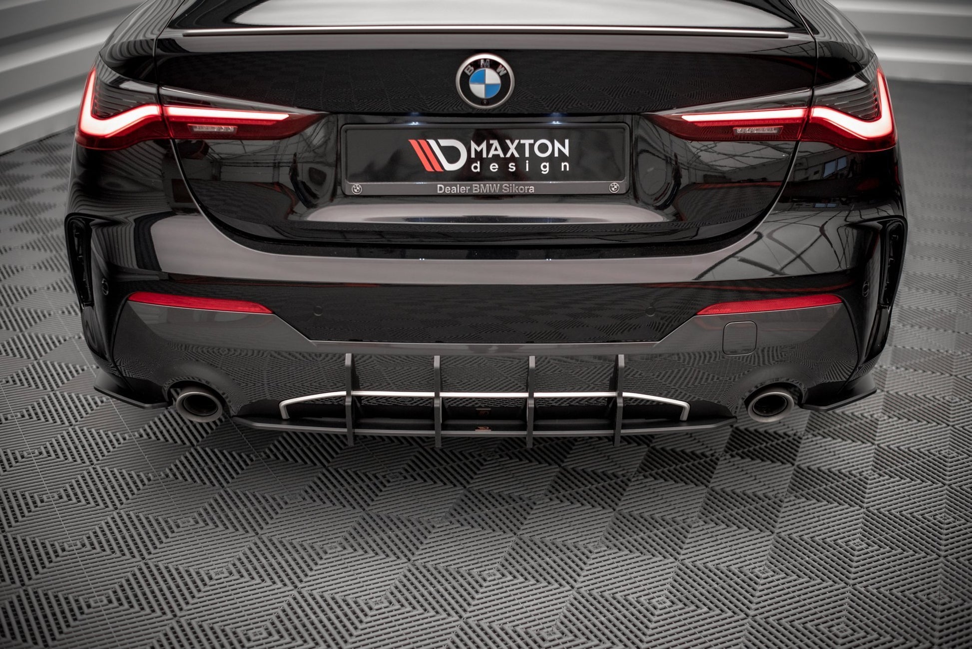 Street Pro Heckschürze für BMW 4er M-Paket G22 / G23 / G22 Facelift / G23 Facelift