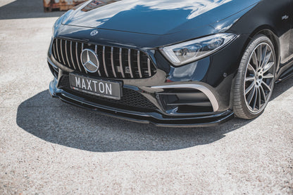 Front Ansatz V.2 für Mercedes-Benz CLS AMG-Line / 53AMG C257 schwarz matt