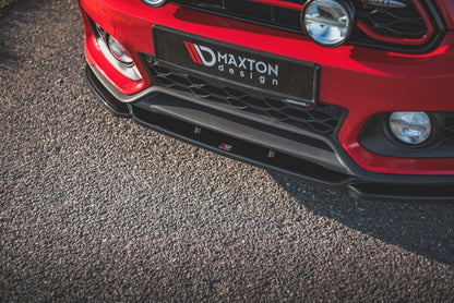 Front Ansatz V.2 für Mini Countryman Mk2 F60 JCW schwarz Hochglanz