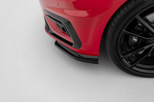 Front Ansatz für VW Golf R / R-Line Mk7 Facelift schwarz Hochglanz