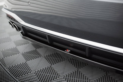 Heckansatz Audi S5 Sportback / Coupe F5 Facelift schwarz Hochglanz