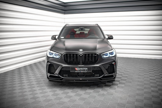 Front Ansatz V.3 für BMW  X5M F95 schwarz Hochglanz