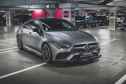 Seitenschweller Ansatz für Mercedes-AMG CLA 35 / 45 C118 schwarz Hochglanz