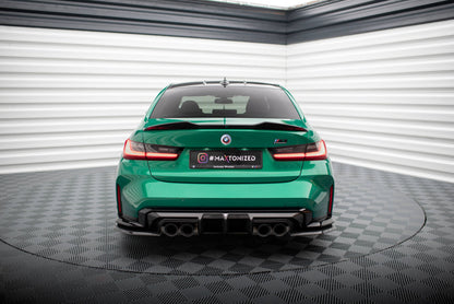 Prepreg Carbon Fiber Heck Ansatz Flaps Diffusor für BMW M3 Limousine / Touring G80 / G81