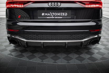 Prepreg Carbon Fiber Diffusor Heck Ansatz für Audi RSQ8 Mk1