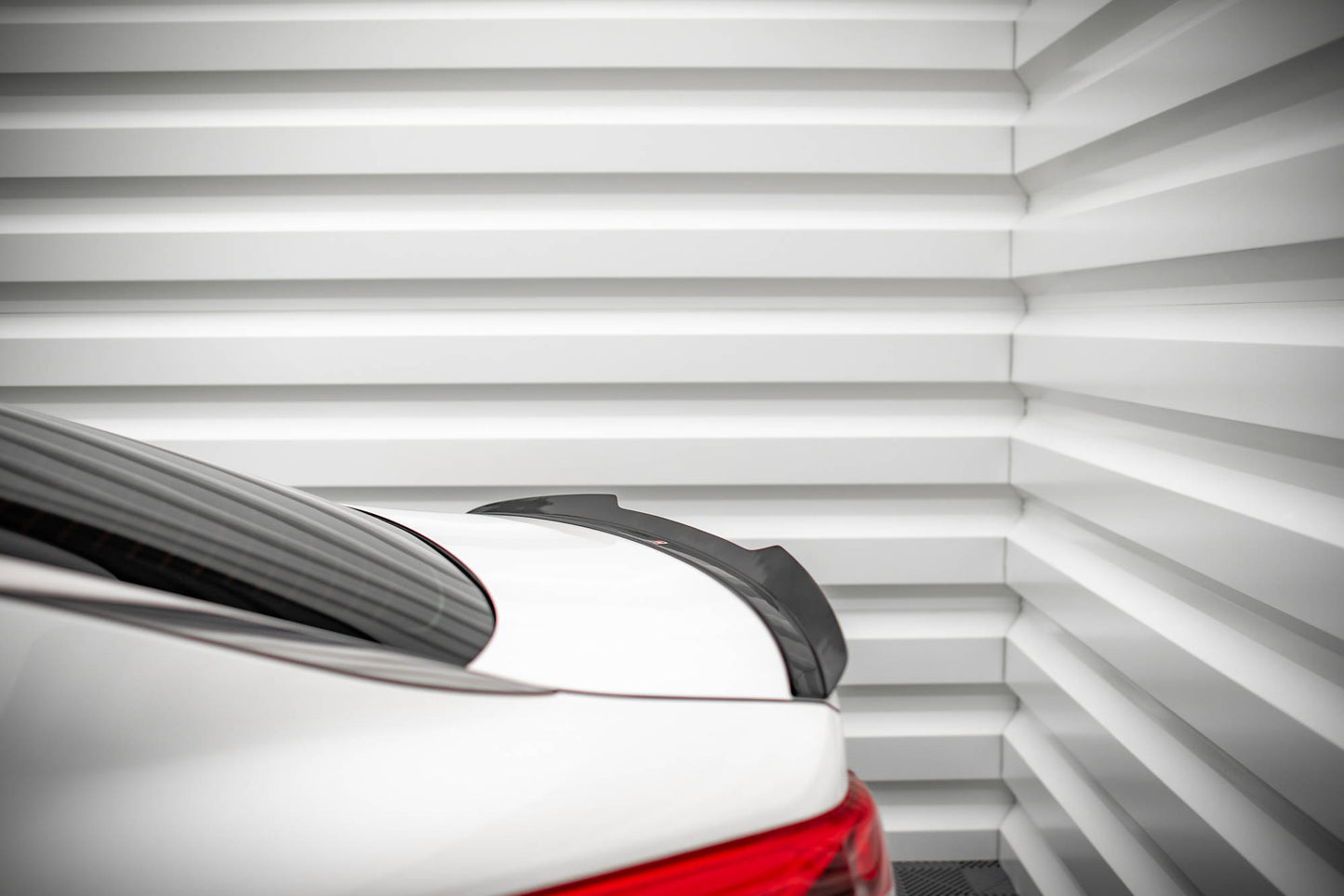 Spoiler CAP für Kia Optima Mk4 schwarz Hochglanz