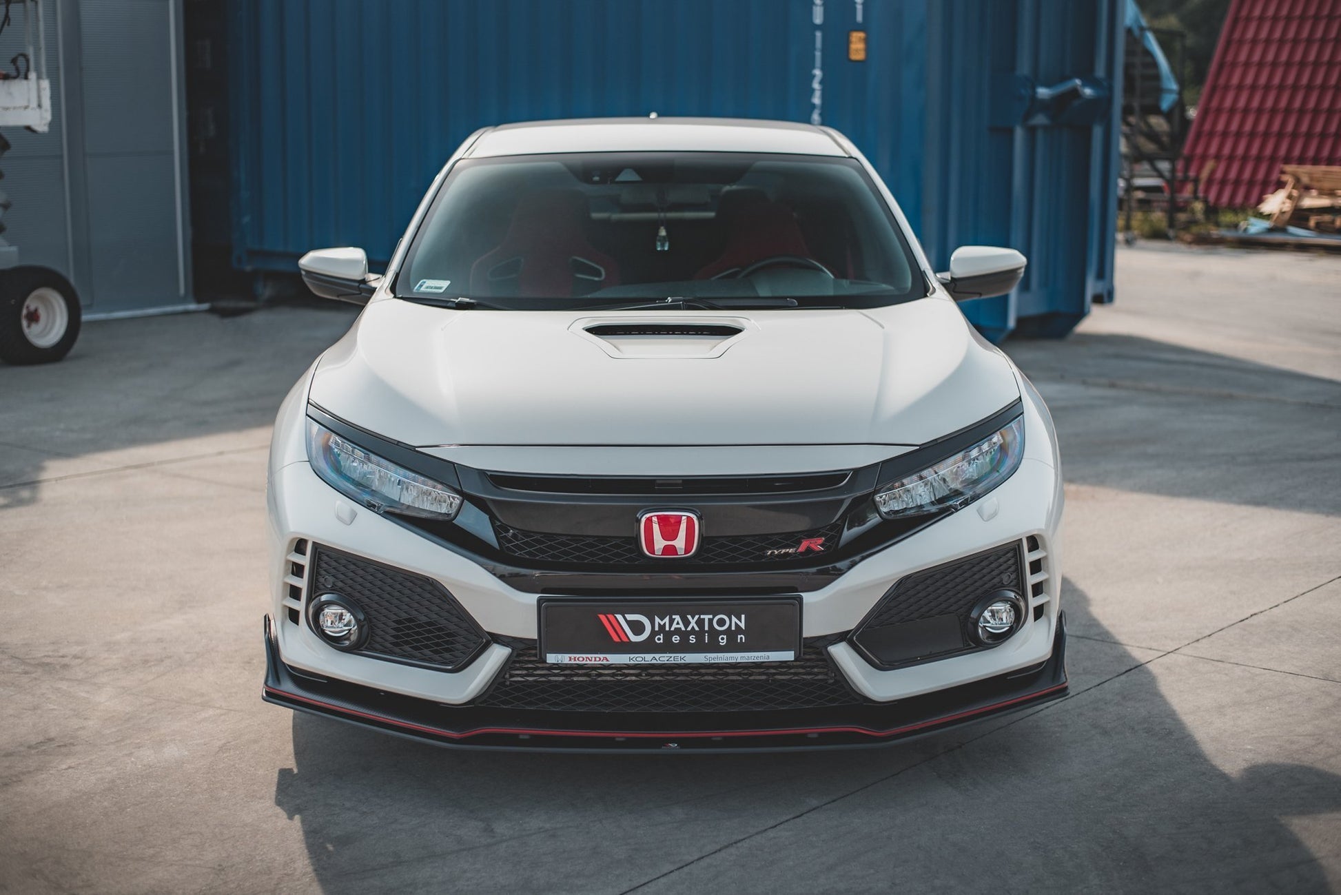 Street Pro Front Ansatz für V.2 für Honda Civic Type R Mk10