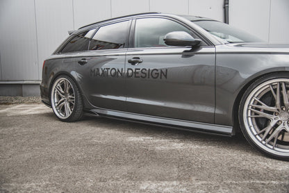 Seitenschweller Ansatz für Audi A6 / A6 C7 S-line/ S6 C7 Facelift