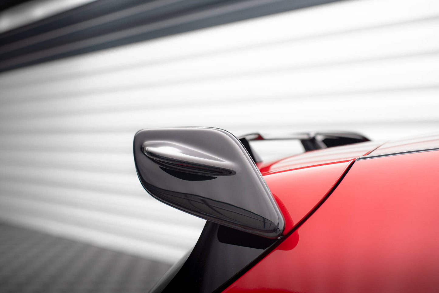 Spoiler Seiten Erweiterung Mercedes A W176 AMG Facelift schwarz Hochglanz