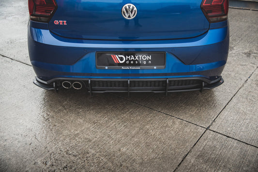 Robuste Racing Diffusor Heck Ansatz für VW Polo GTI Mk6