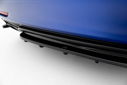Mittlerer Cup Diffusor DTM Look Heck Ansatz für Lexus Rc Mk1 schwarz Hochglanz