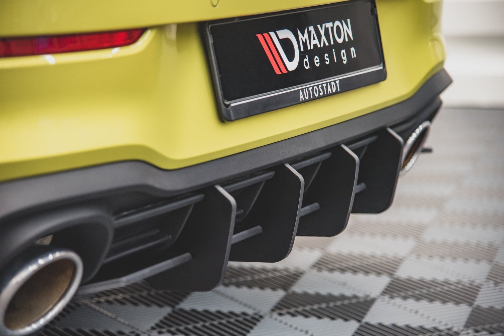 Street Pro Heckschürze V.1 für VW Golf GTI Clubsport Mk8