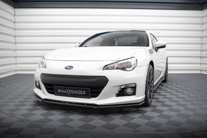Front Ansatz V.4 für Subaru BRZ Mk1  schwarz Hochglanz