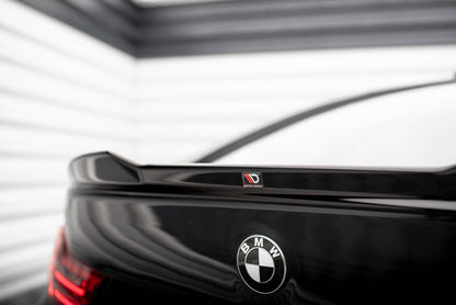 Spoiler CAP 3D für BMW 4er Gran Coupe Standard / M-Paket F36 / F36 Facelift schwarz Hochglanz