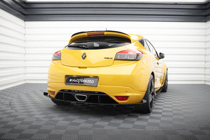 Diffusor Heck Ansatz für Heckschürze für RENAULT MEGANE MK3 RS