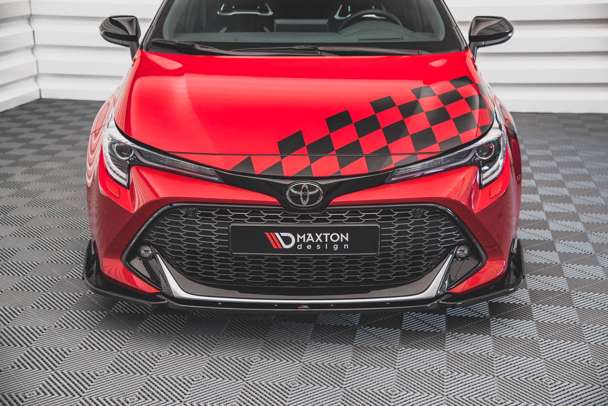 Front Ansatz V.1 + Flaps für Toyota Corolla GR Sport XII