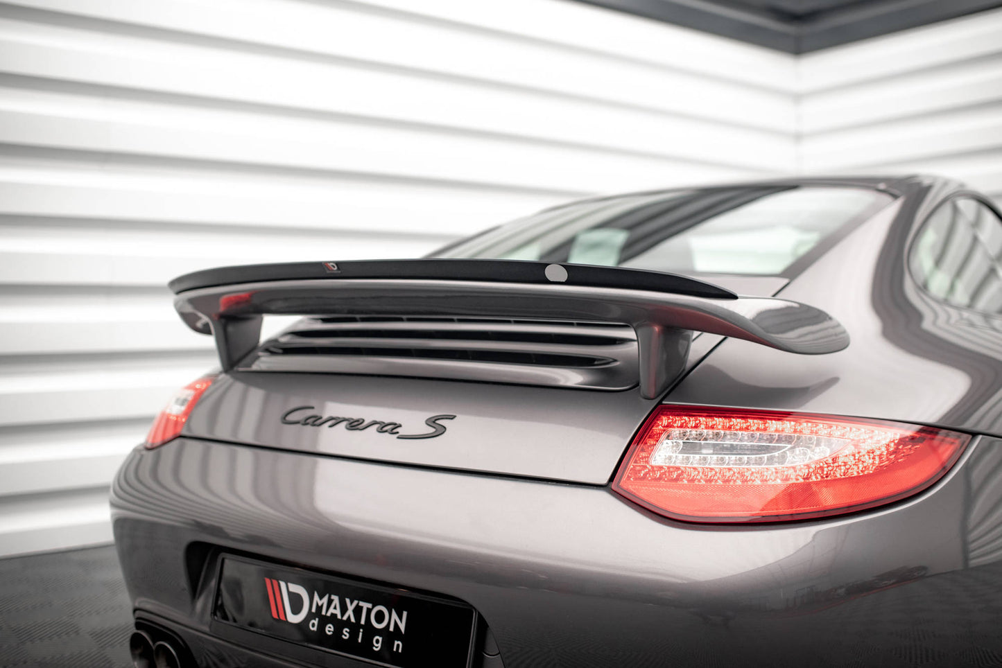 Spoiler CAP für Porsche 911 Carrera / Carrera GTS 997 Facelift schwarz Hochglanz