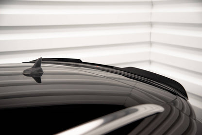 Spoiler CAP V.1 für Audi A6 C7 Avant schwarz Hochglanz