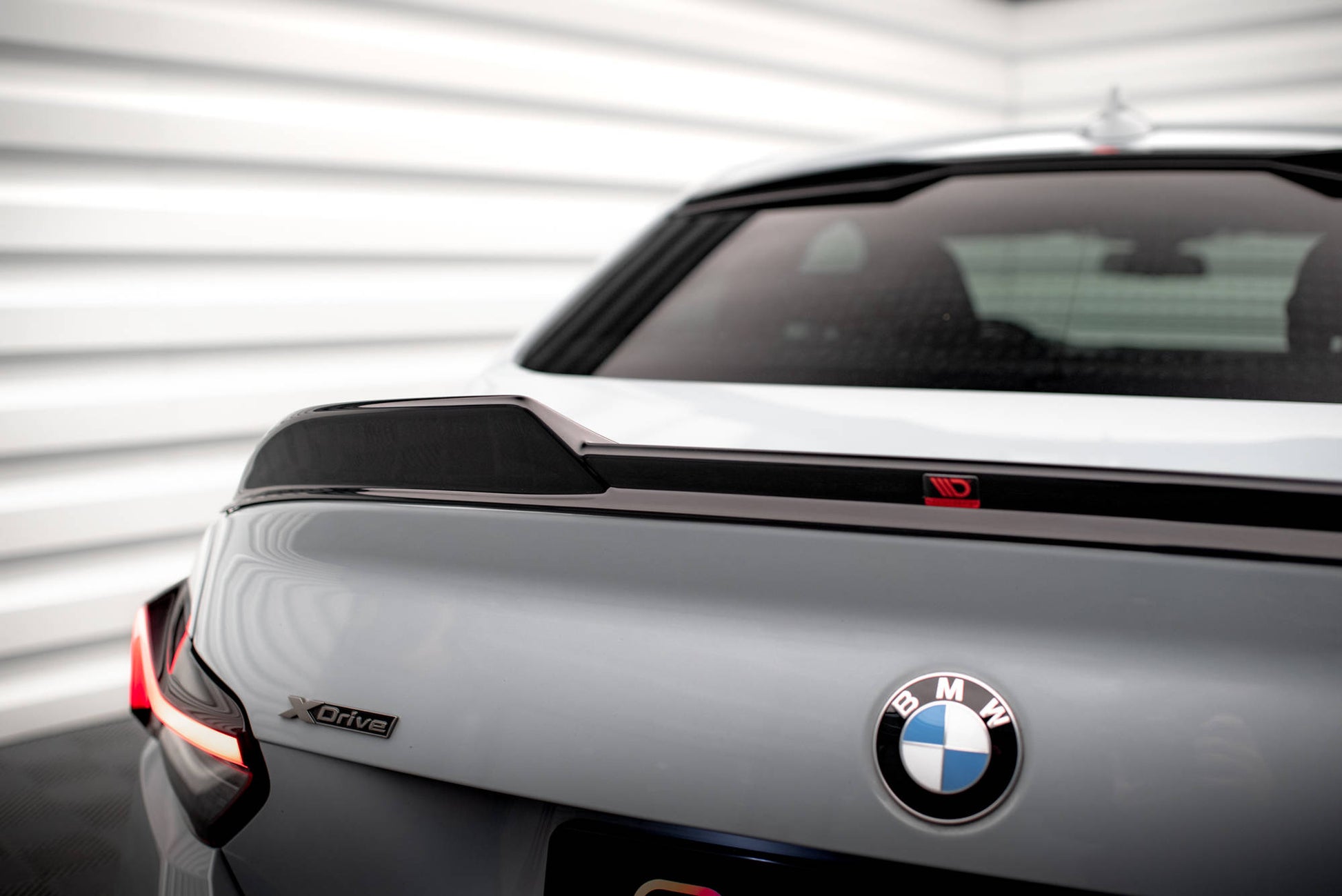 Spoiler CAP 3D für BMW 2 Coupe G42 / M2 G87 schwarz Hochglanz