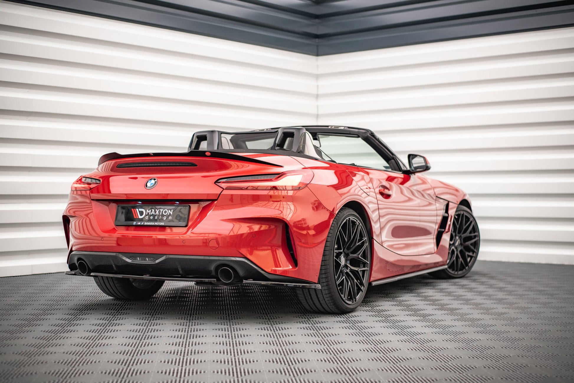 Spoiler CAP für BMW Z4 M-Paket / M40i G29 schwarz Hochglanz