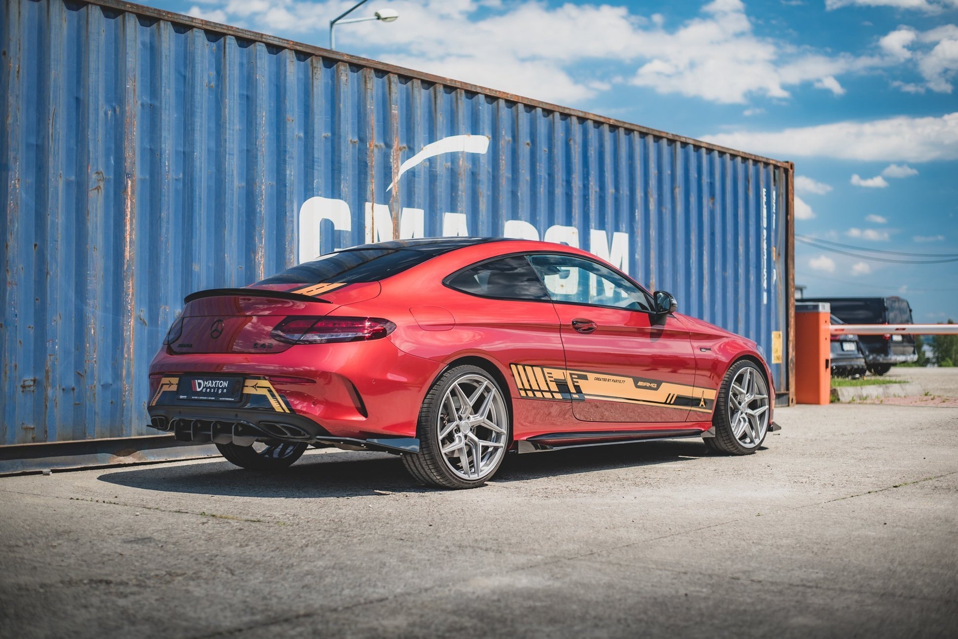 Street Pro Heckschürze für Mercedes-AMG C43 Coupe C205