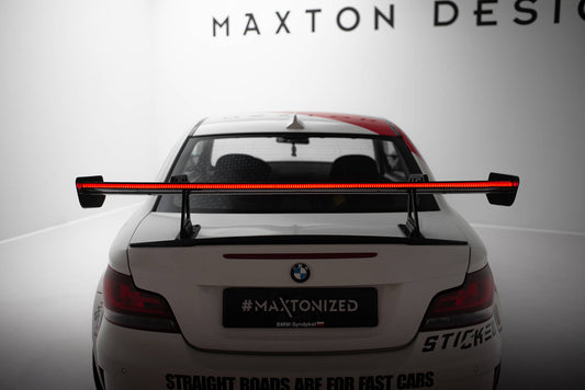 Carbon Spoiler With Upper Swan Mounting + LED BMW 1er M E82