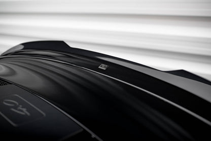 Niedriger Spoiler CAP für Porsche 911 992 GT3 schwarz Hochglanz