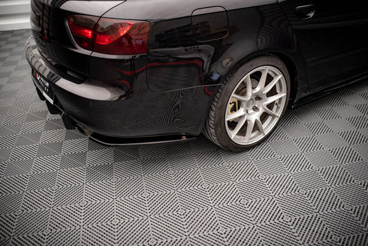 Heck Ansatz Flaps Diffusor für Seat Exeo Carbon Look