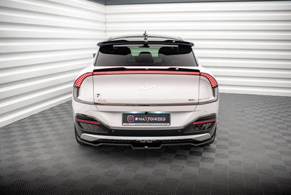 Höher Spoiler CAP für Kia EV6 Mk1 schwarz Hochglanz