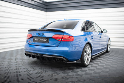 Diffusor Heck Ansatz für Audi S4 Limousine / Avant B8