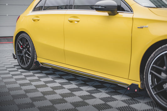 Seitenschweller Ansatz V.2 für + Flaps für Mercedes-AMG A45 S