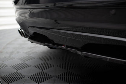 Heckansatz BMW X4 M Paket DTM LOOK schwarz Hochglanz