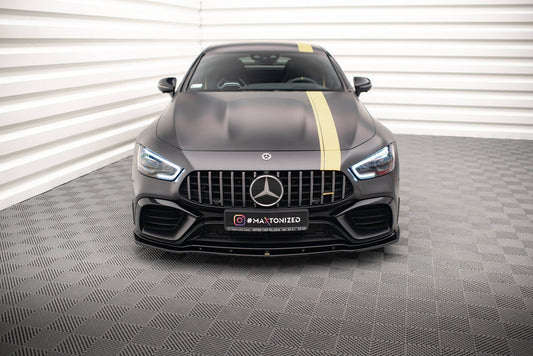 Front Ansatz V.2 für Mercedes-AMG GT 63S 4-Door Coupe Aero schwarz Hochglanz