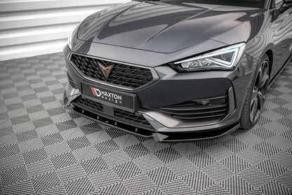 Front Ansatz V.1 für Cupra Leon Mk1 schwarz Hochglanz