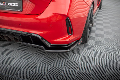 Mittlerer Cup Diffusor DTM Look Heck Ansatz für V.1 + Flaps Honda Civic Type-R Mk 11