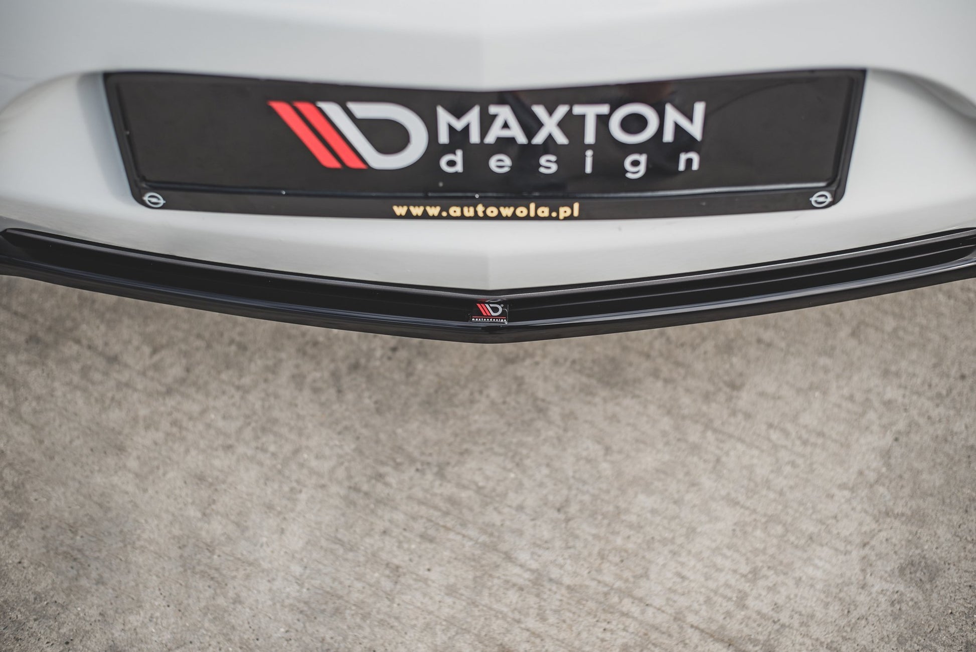 Heckansatz Opel Insignia Mk. 1 OPC Facelift schwarz Hochglanz