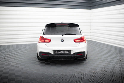 BMW 1er F20/F21 M-POWER FACELIFT - Diffusor Heck Ansatz für Heckschürze V.1 für