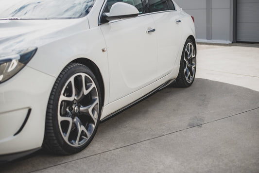 Seitenschweller Ansatz für Opel Insignia Mk. 1 OPC  schwarz Hochglanz