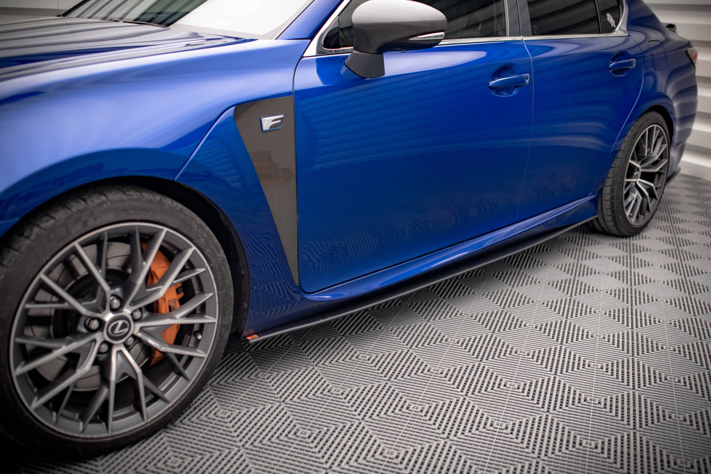 Street Pro Seitenschweller Ansatz für Lexus GS F Mk4 Facelift