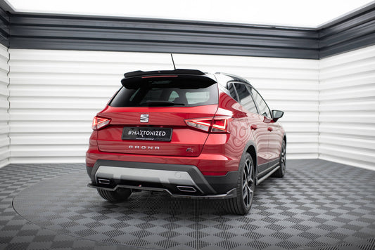 Spoiler CAP für Seat Arona FR Mk1 schwarz Hochglanz