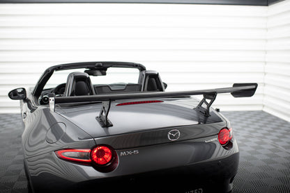 Carbon Spoiler With Internal Brackets Uprights  Mazda MX-5 ND (Mk4)