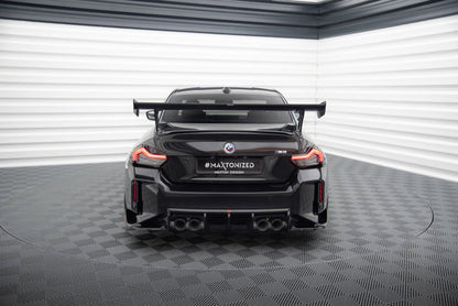 Carbon Fiber Spoiler With External Brackets Uprights +LED light BMW M2 G87 / M240i / 2 M-Paket / 2 Standard G42