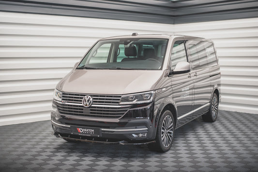 Front Ansatz V.2 für VW T6 Facelift schwarz Hochglanz