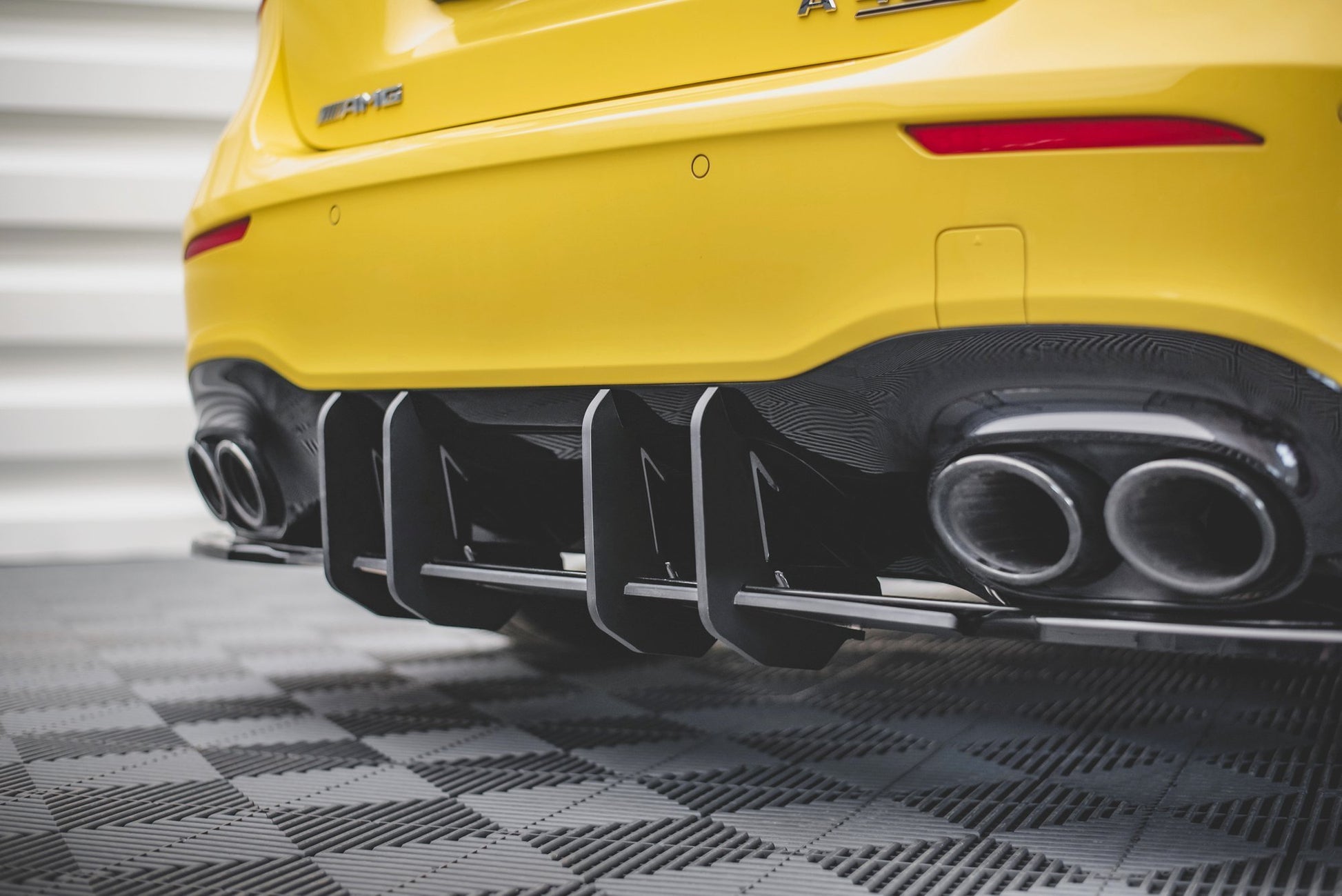 Street Pro Pro Heckschürze für Mercedes-AMG A45 S Aero Pack W177