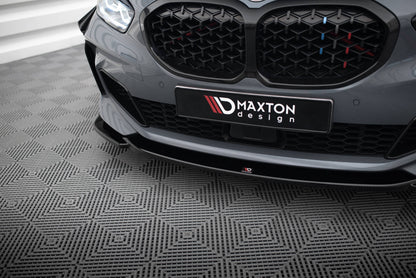 Front Ansatz V.3 für BMW 1er M-Paket/ M135i / 128ti F40  schwarz Hochglanz