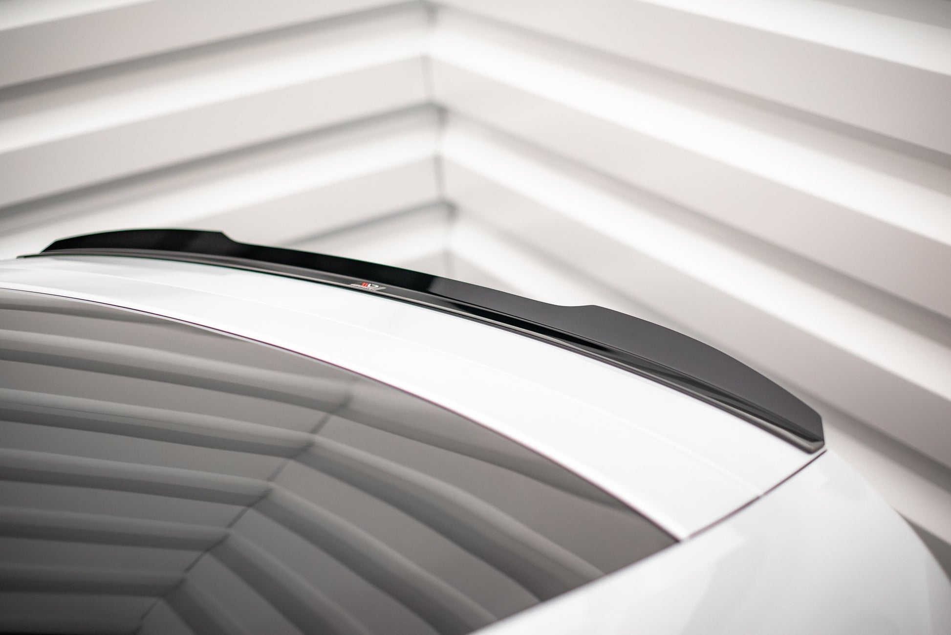 Spoiler CAP für Audi A7 C8 / C8 S-Line / S7 C8 / RS7 C8 schwarz Hochglanz