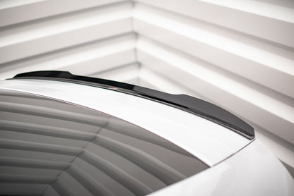 Spoiler CAP für Audi A7 C8 / C8 S-Line / S7 C8 / RS7 C8 schwarz Hochglanz