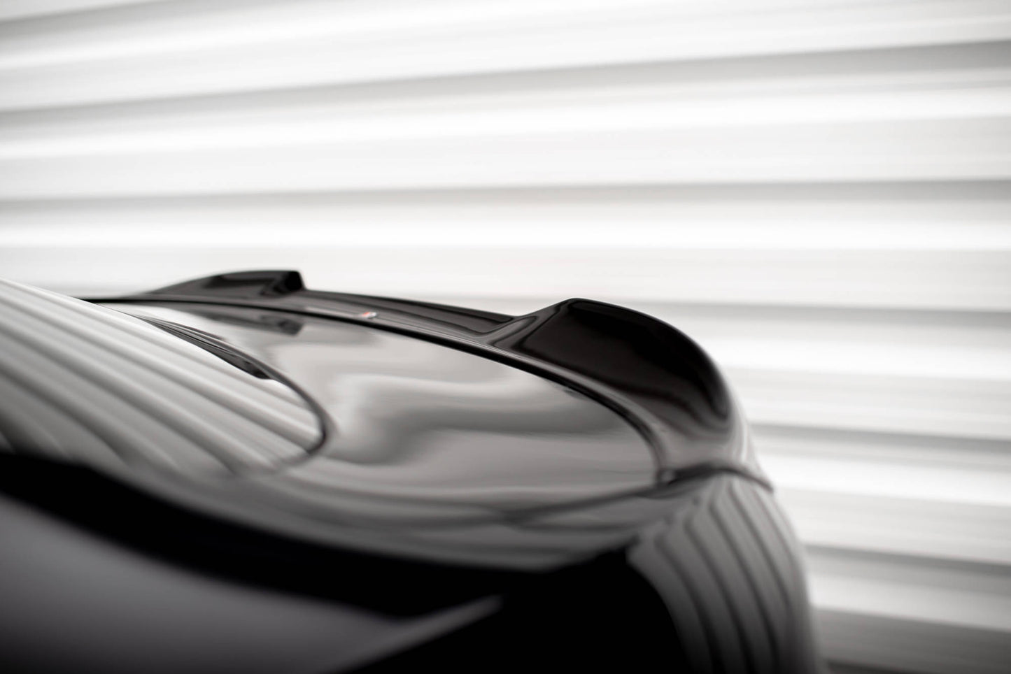 Spoiler CAP 3D für BMW 4er Gran Coupe Standard / M-Paket F36 / F36 Facelift schwarz Hochglanz